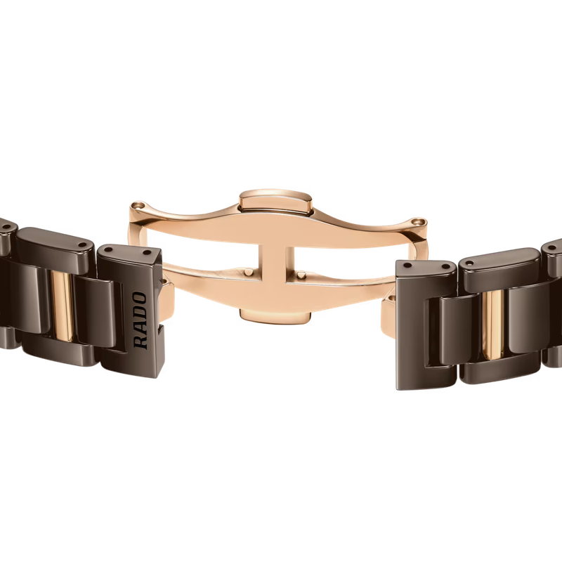 Rado LaCoupole Diamonds Brown Ceramic Watch R22242703