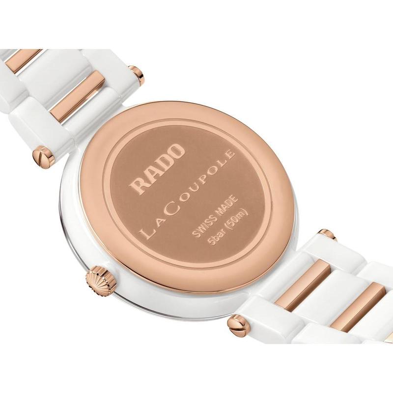 Rado LaCoupole Diamonds White High-Tech Ceramic Watch R22240703