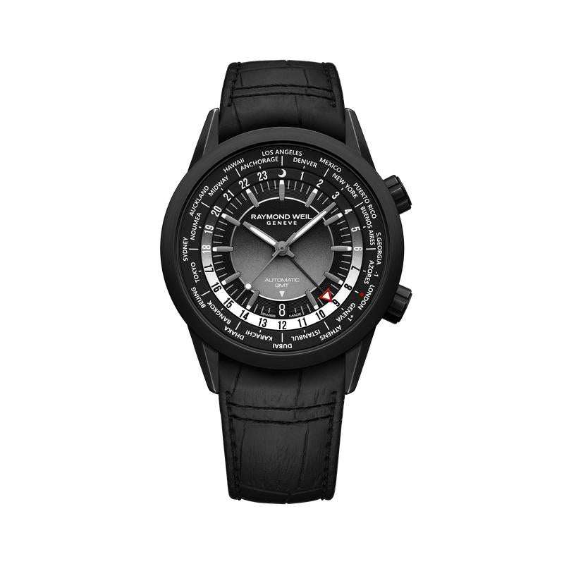 Raymond Weil Freelancer Men's GMT Worldtimer 41mm Automatic Watch