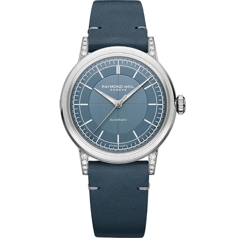 Raymond Weil Millesime Automatic Central Seconds Diamonds Watch - R2125SCS50011