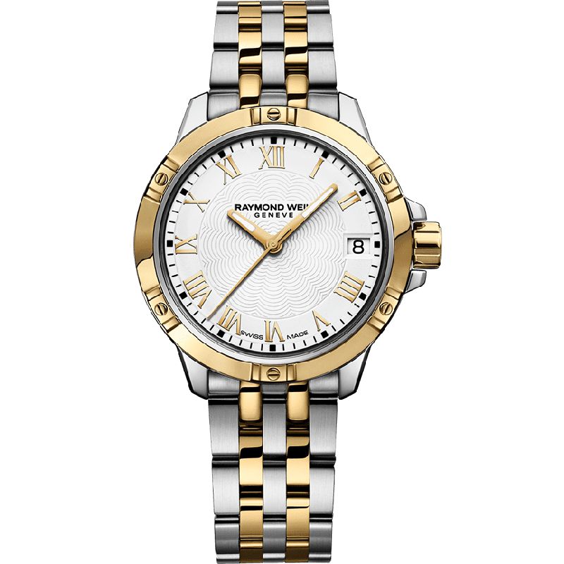 Raymond Weil Tango Classic Ladies Quartz Two-Tone Gold Watch - R5960STP00308