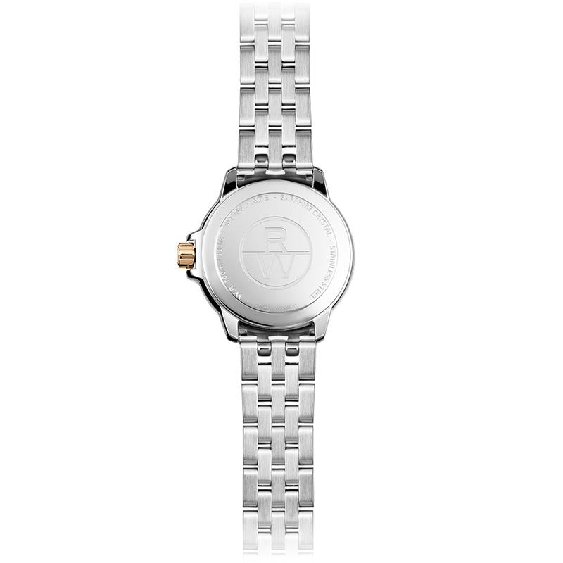 Raymond Weil Tango Classic Quartz Watch Two-Tone Frosted Terracotta Dial - R5960SP570061