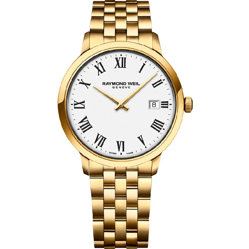 Raymond Weil Toccata Men's Classic PVD Gold Quartz Watch - R5485P00300