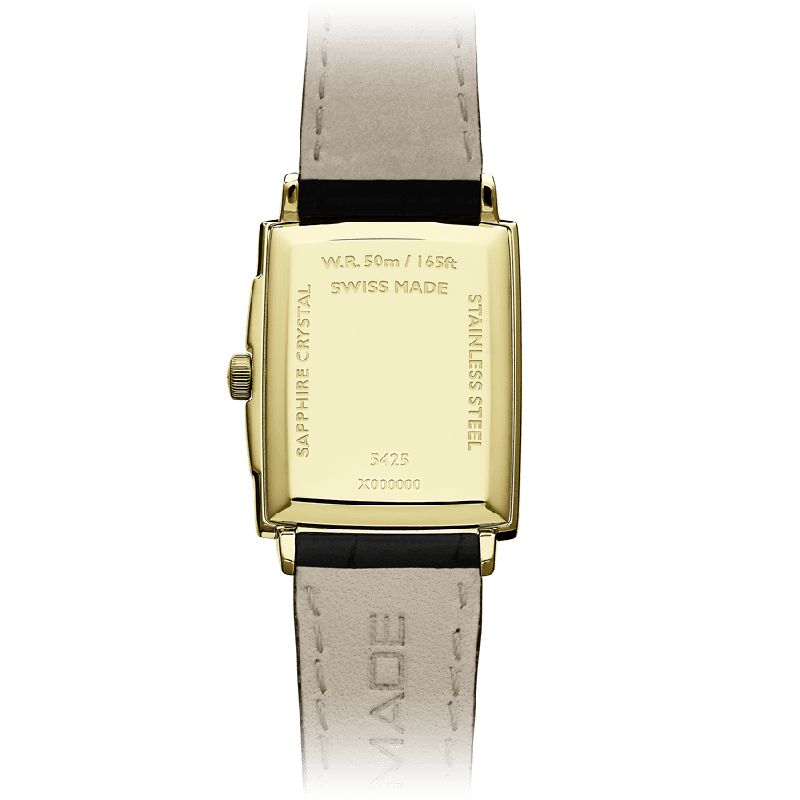 Raymond Weil Toccata Men's Classic Rectangular Gold PVD Watch - R5425PC00300