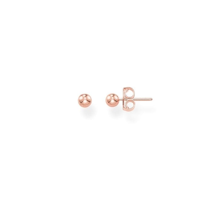 Rose Gold Dots Earrings