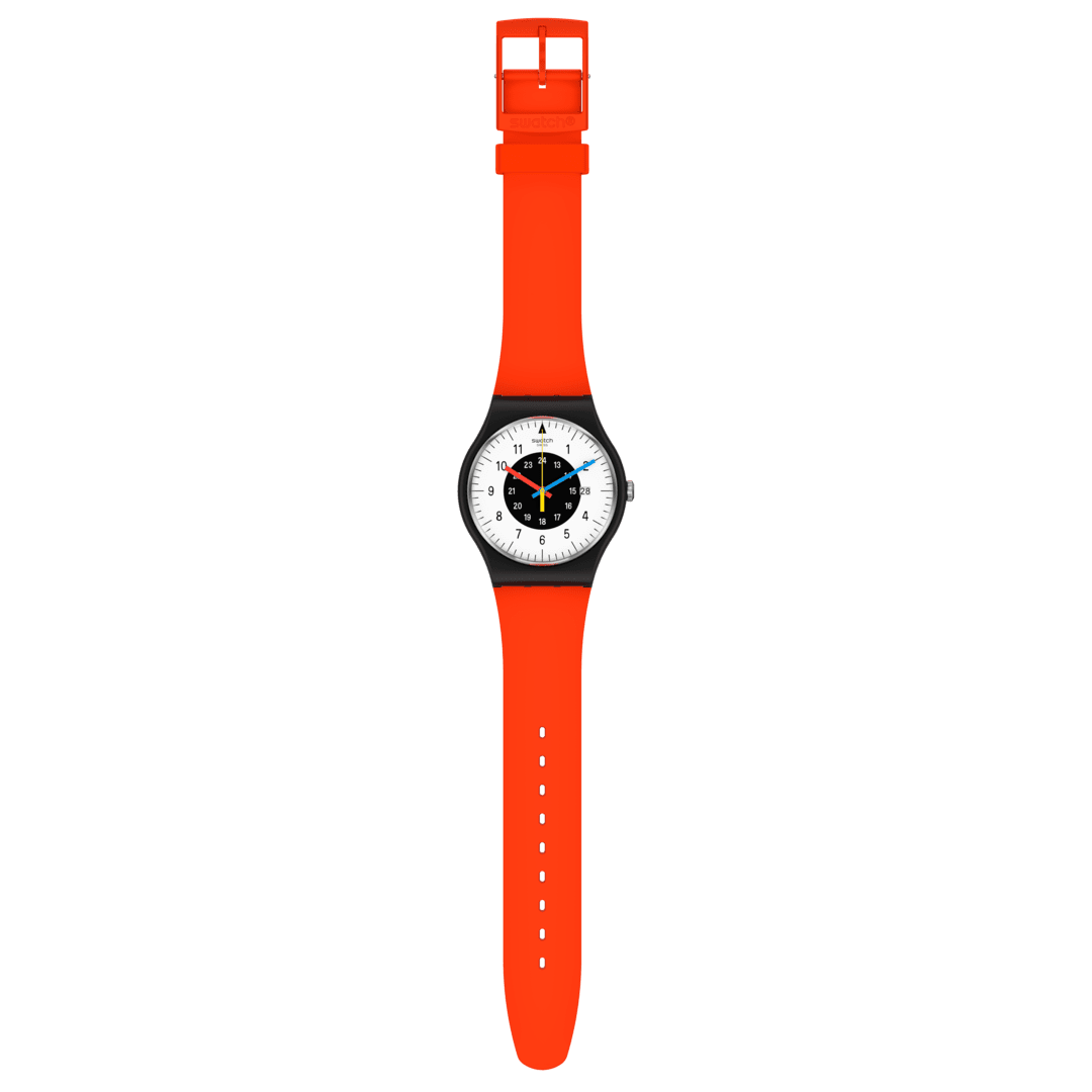 Swatch Rouge & Noir Watch - SO32B401-STD