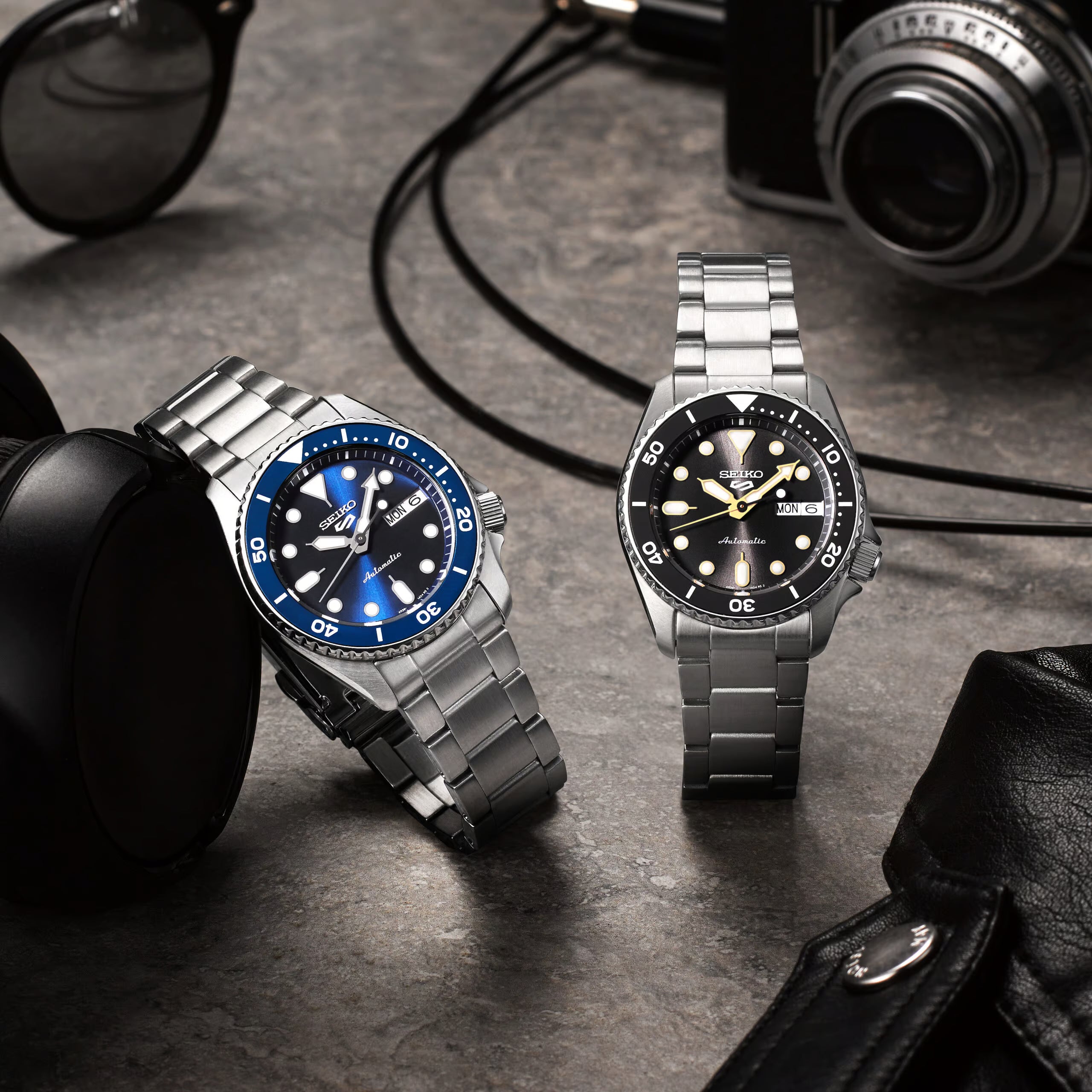 Seiko 5 Sports SKX New Colour Collection ‘Street Denim’ Automatic Watch