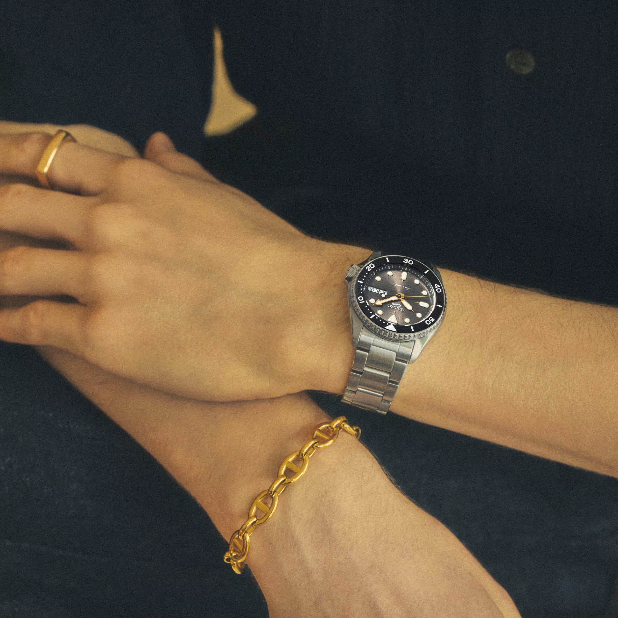 Seiko 5 Sports SKX New Colour Collection ‘Street Stonewash’ Automatic Watch