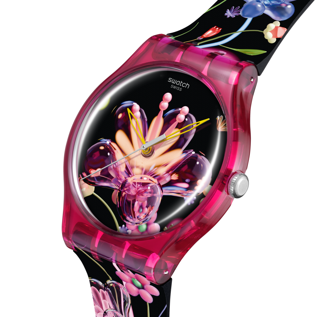 Swatch Digi-Blossoming Watch - SUOZ373