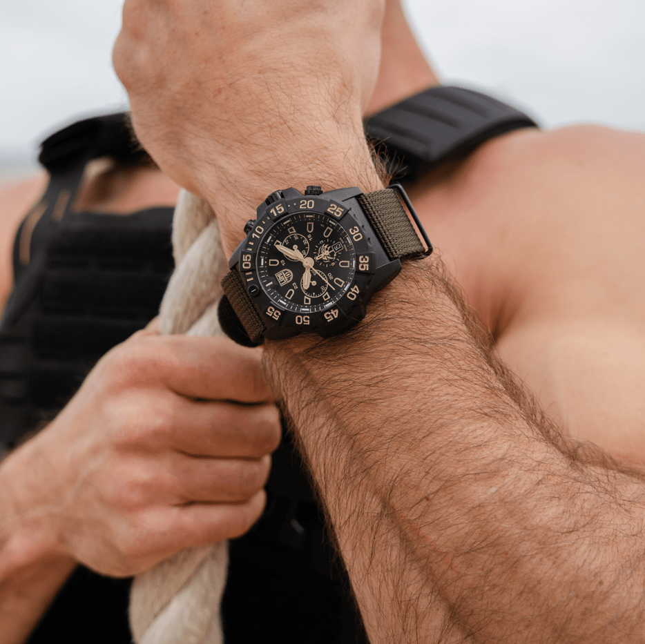 Luminox Navy SEAL Foundation XS.3590.NSF.SET Chronograph Watch