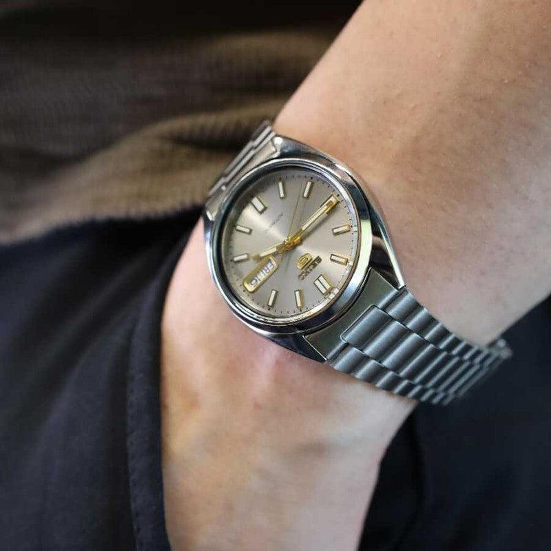 Seiko 5 Sports Automatic Grey Dial Watch - SNXS75K1