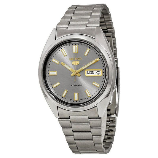 Seiko 5 Sports Automatic Grey Dial Watch - SNXS75K1