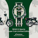 Seiko 5 Sports Honda Super Cub Limited Edition Automatic Watch - SRPJ49K1