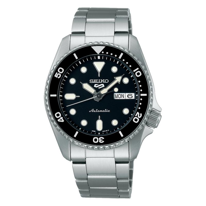 Seiko 5 Sports SKX Midi Black Watch - SRPK29K1