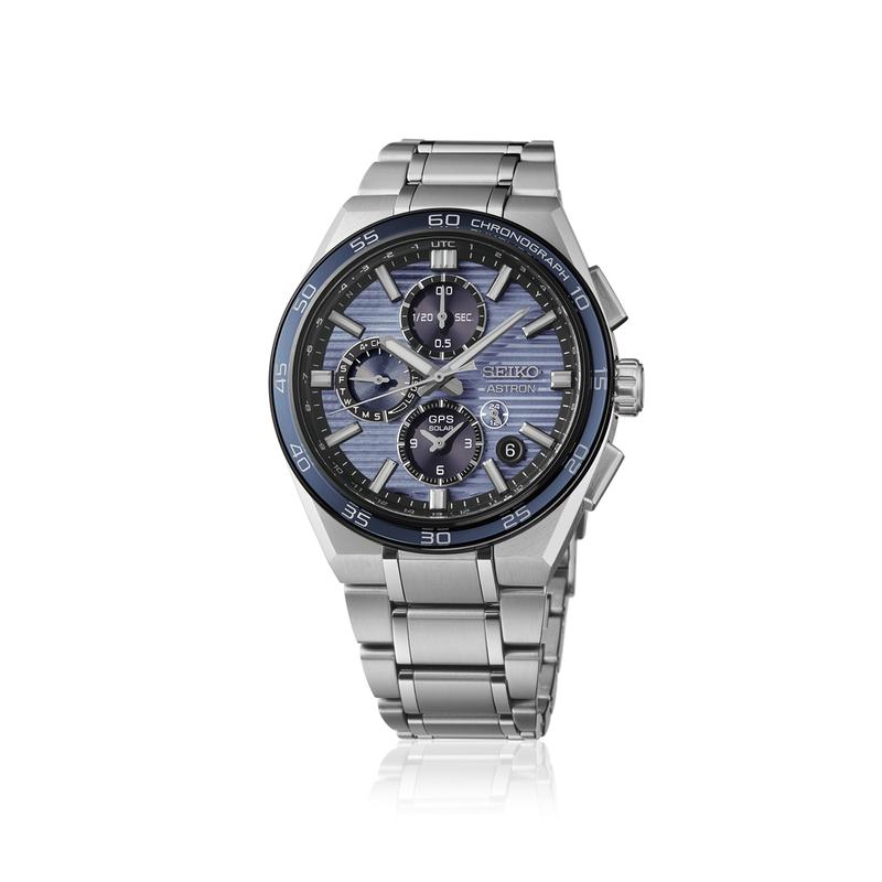 Seiko Astron GPS Solar Dual-Time Chronograph Watch - SSH175J1