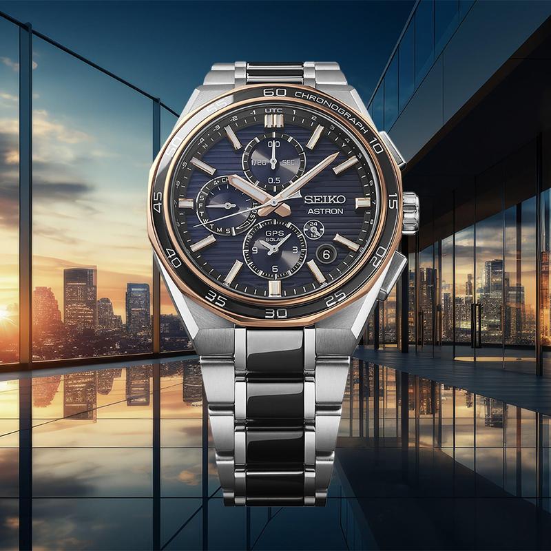 Seiko Astron GPS Solar Dual Time Limited Edition Watch - SSH180J1
