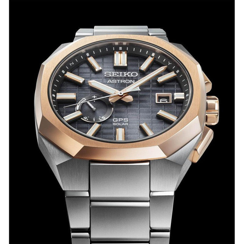 Seiko Astron GPS Solar 'Rose Gold' CrystalÃ‚ Box