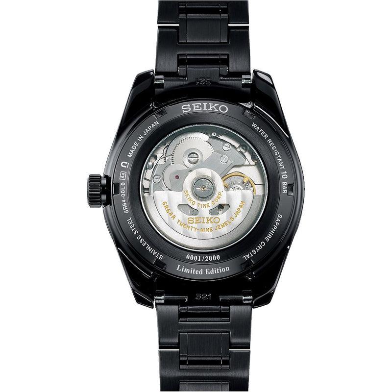Seiko Presage ‘Akebono’ Sharp Edged GMT Watch - SPB361J1
