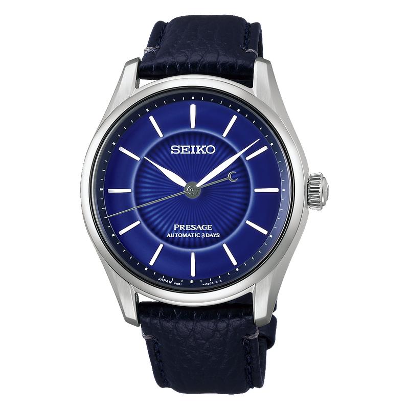 Seiko Presage Classic Series HCC007J1 Men's Limited Edition Automatic Watch Cobalt Blue