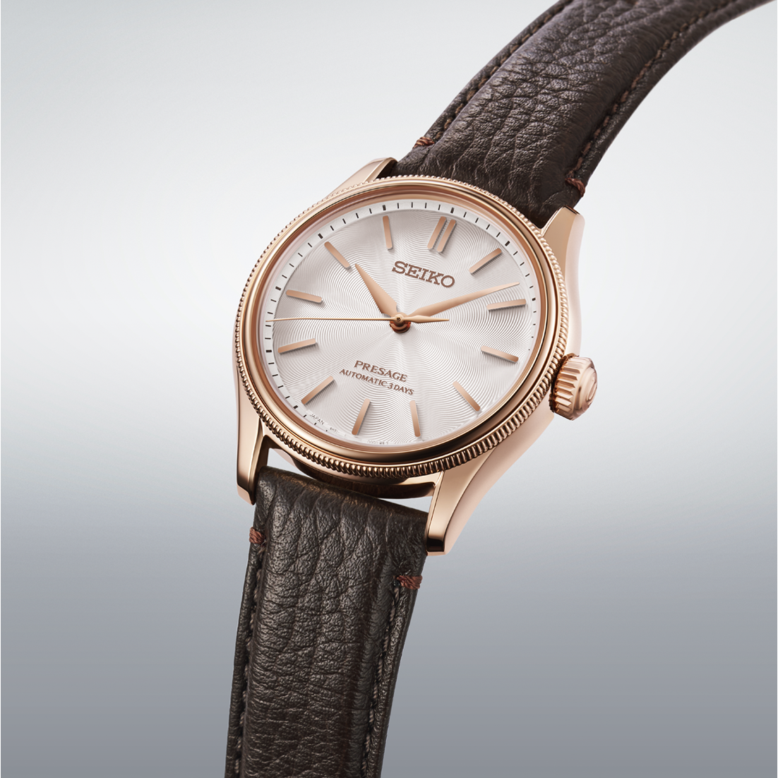 Seiko Presage Tomioka Silk HCC008J1 - side angle