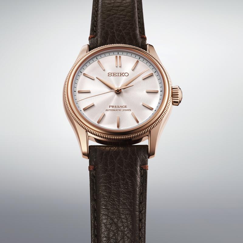 Seiko Presage Tomioka Silk HCC008J1 - case detail