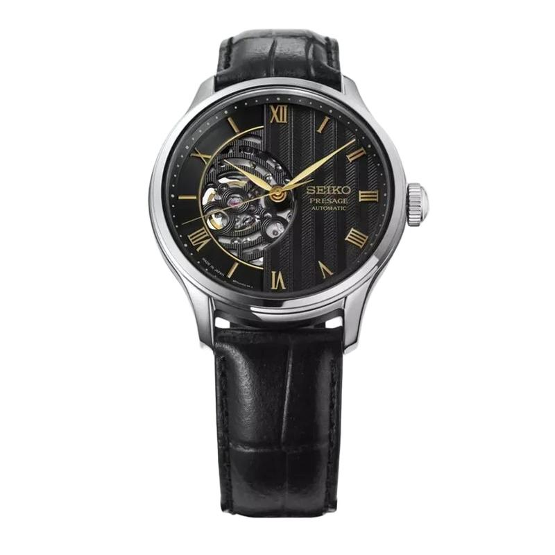 Seiko Presage Japanese Garden Black Dial Men's Watch