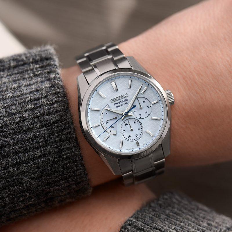 Seiko Presage Sharp Edged Geppaku Moonlight Watch - SPB305J1