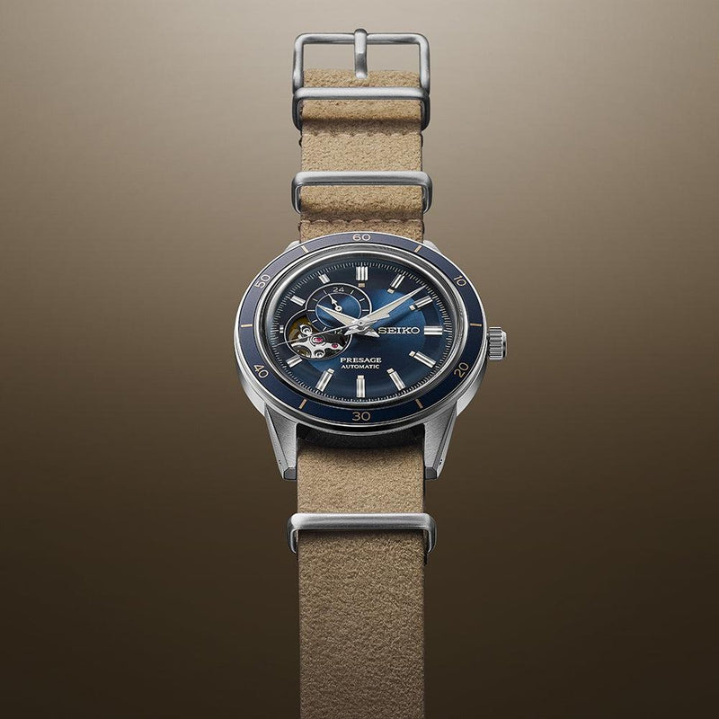 Seiko Presage Style 60s Denim Watch - SSA453J1