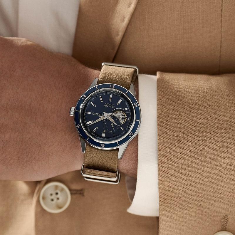 Seiko Presage Style 60s Denim Watch - SSA453J1