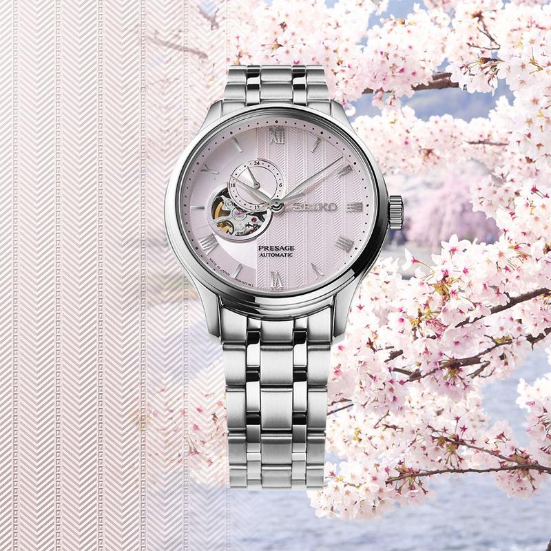 Seiko Presage Zen Garden – Kyoto Cherry Blossom Automatic Watch
