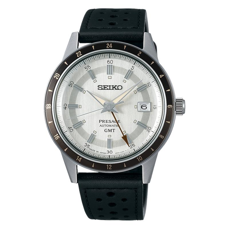 Seiko Presage â€˜Stoneâ€™ Style 60s Road Trip GMT