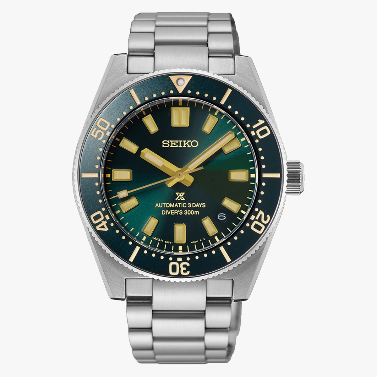 Seiko Prospex 1965 Heritage Diver HBC010J1 rotating bezel detail