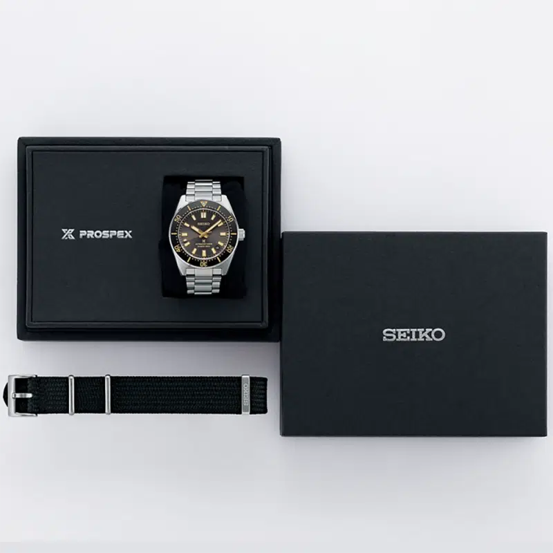 Seiko Prospex 1965 Heritage Divers 3-day 300m in Tide Grey 100th Anniversary of Seiko Special Edition