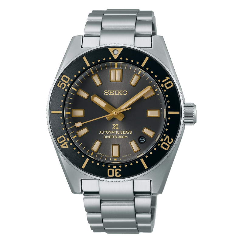 Seiko Prospex 1965 Heritage Divers 3-day 300m in Tide Grey 100th Anniversary of Seiko Special Edition