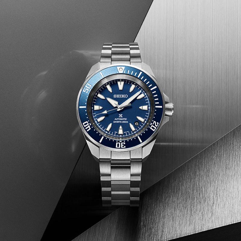 Seiko Prospex Cobalt Blue Compact Mechanical Diver Watch