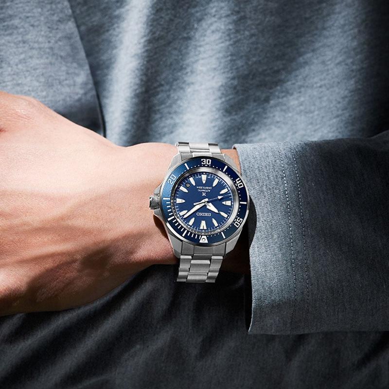 Seiko Prospex Cobalt Blue Compact Mechanical Diver Watch