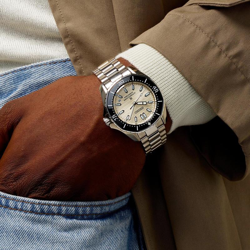 Seiko Prospex Diver’s Watch Polygonal in Pearl-White - SPB481J1