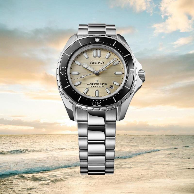 Seiko Prospex Diver’s Watch Polygonal in Pearl-White - SPB481J1