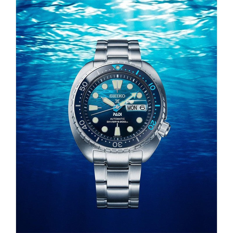 Seiko Prospex 'Great Blue' Sea Turtle Watch - SRPK01K1