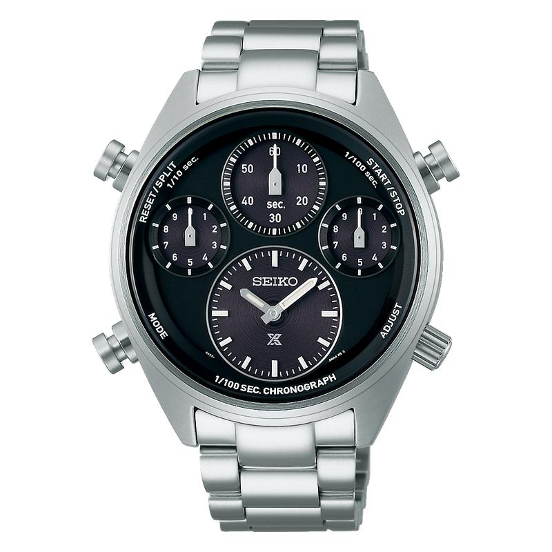 Seiko Prospex Panda One Hundredth of a Second Speedtimer Solar Chronograph