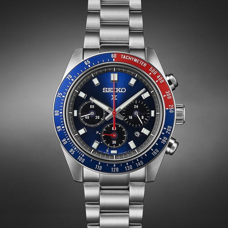 Seiko Prospex Speedtimer ‘Go Large’ Solar Chronograph Watch - SSC913P1