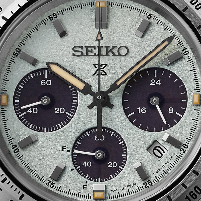 Seiko Prospex Speedtimer Mint Green Solar Chronograph Watch