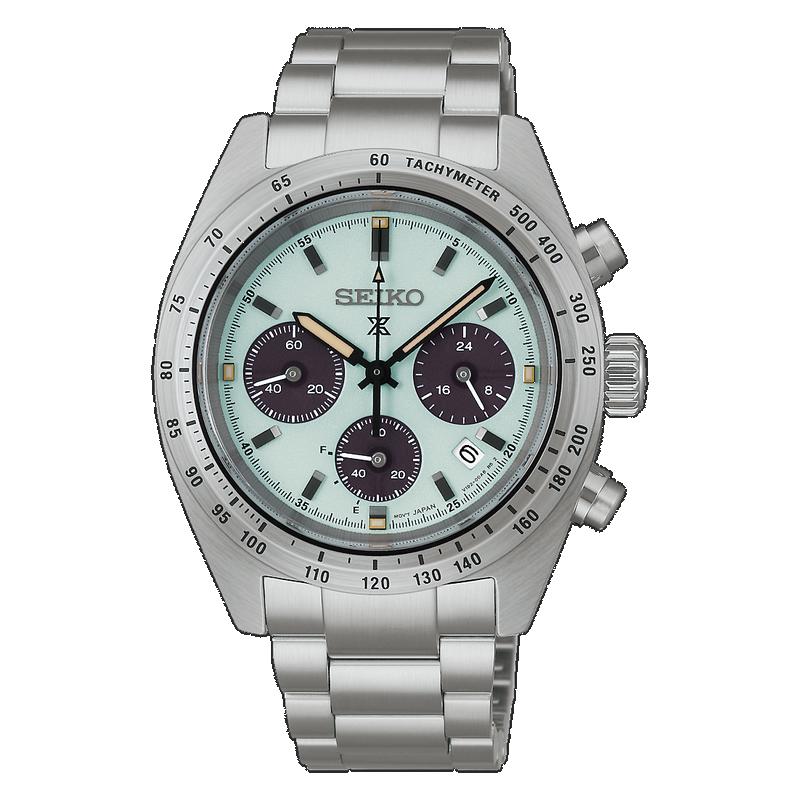 Seiko Prospex Speedtimer Mint Green Solar Chronograph Watch
