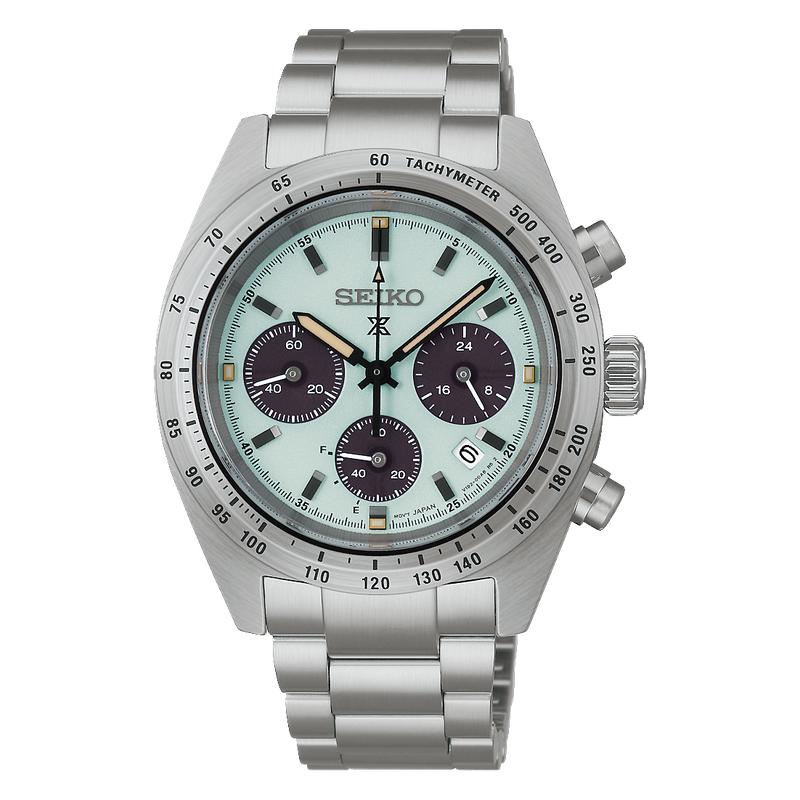 Seiko Prospex Speedtimer Mint Green Solar Chronograph Watch