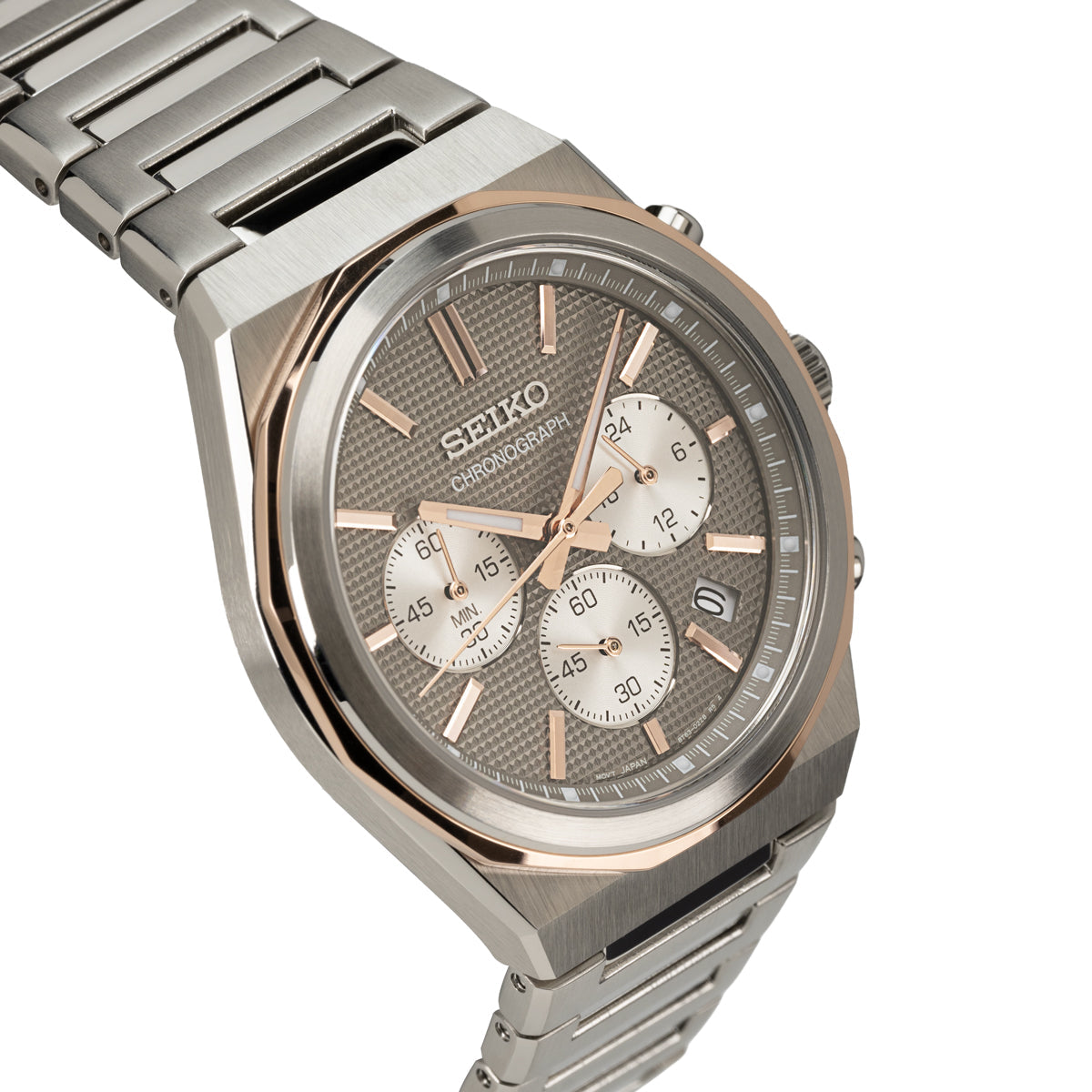 Seiko HGK002P1 Men's Quartz Chronograph 40mm Stainless Steel Watch