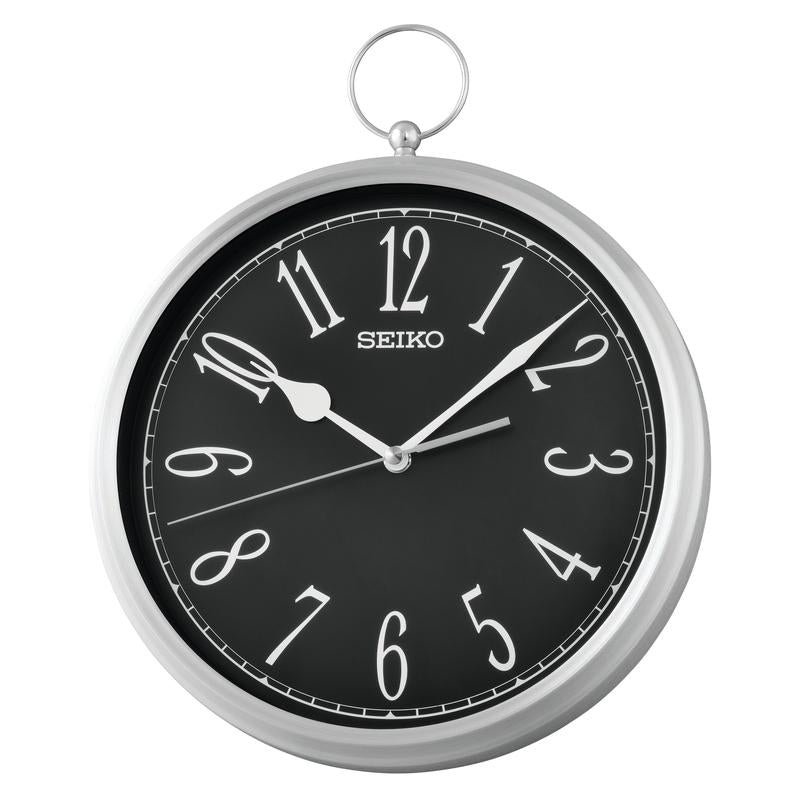 Seiko Silver Wall Clock - QXA850AN