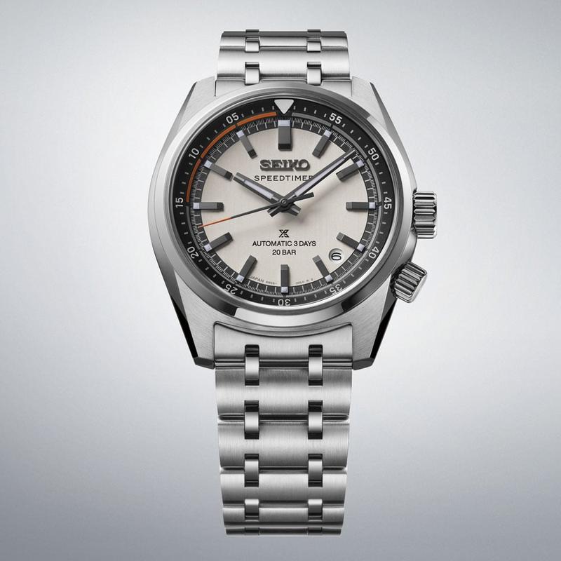 Seiko Speedtimer 6R Compact Countdown Grey-White Automatic Dive Watch