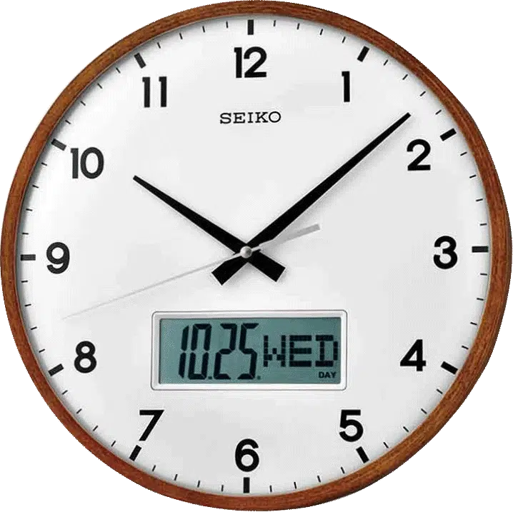 Seiko Wall Clock - QXL008BN