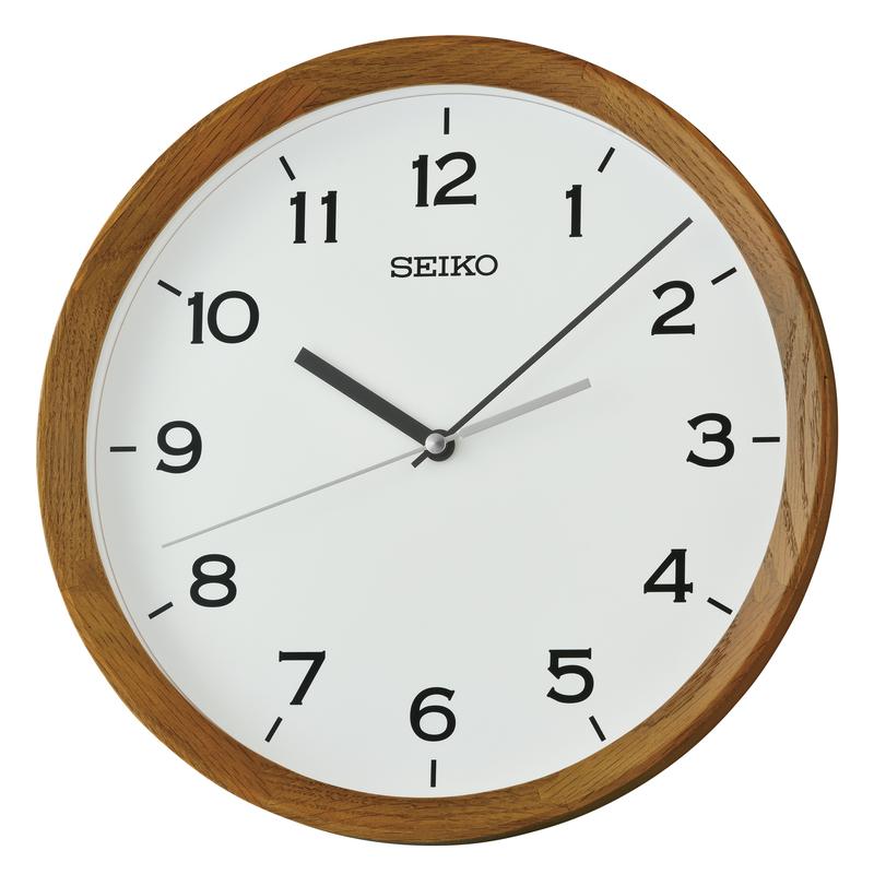 Seiko Wooden Wall Clock - QXA853BN