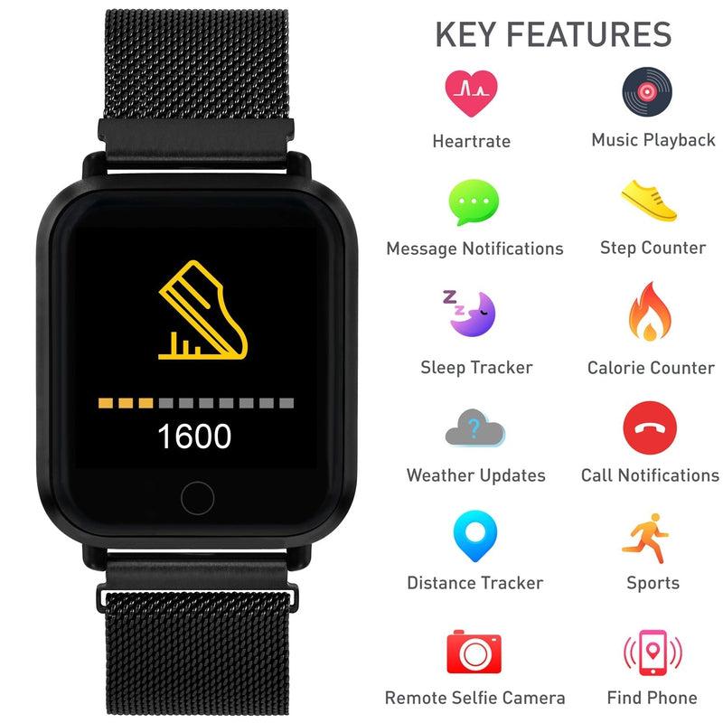 Series 06 Reflex Active Black Smart Watch